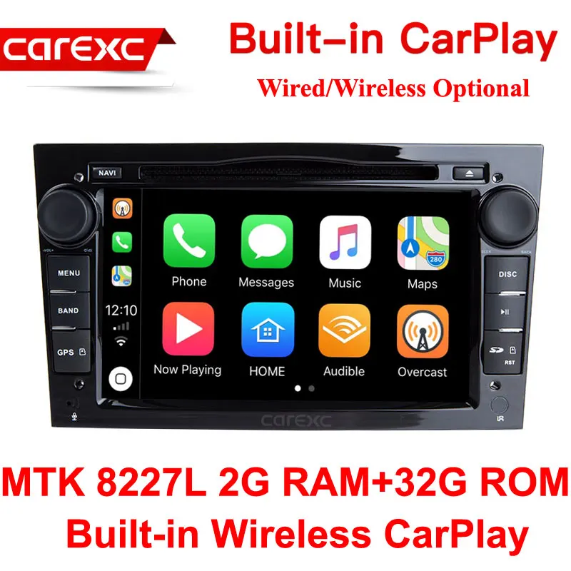CarExc Android 9,0 с CarPlay Автомобиль Радио DVD плеер gps для OPEL Vauxhall OPEL Antara Corsa D 2006 2007 2008 2009 2010 2011/Опель - Цвет: MTK 32G ROM