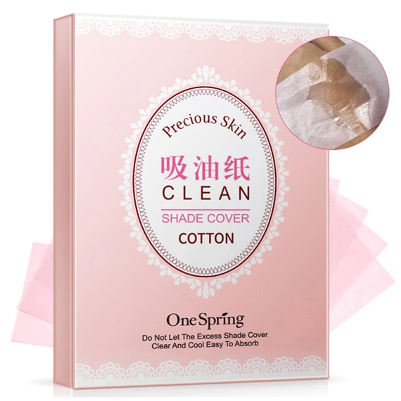 

100pcs Protable FaceAbsorbent Paper Oil Control Wipes Green Tea Absorbing Sheet Matcha Oily Face Blotting Matting Tissue