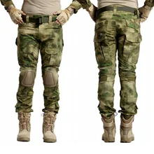 Military Army Tactical Pants Knee Pads Camo BDU Men Cargo Camouflage Uniform Trousers Airsoft Paintball Hunting Combat Pants