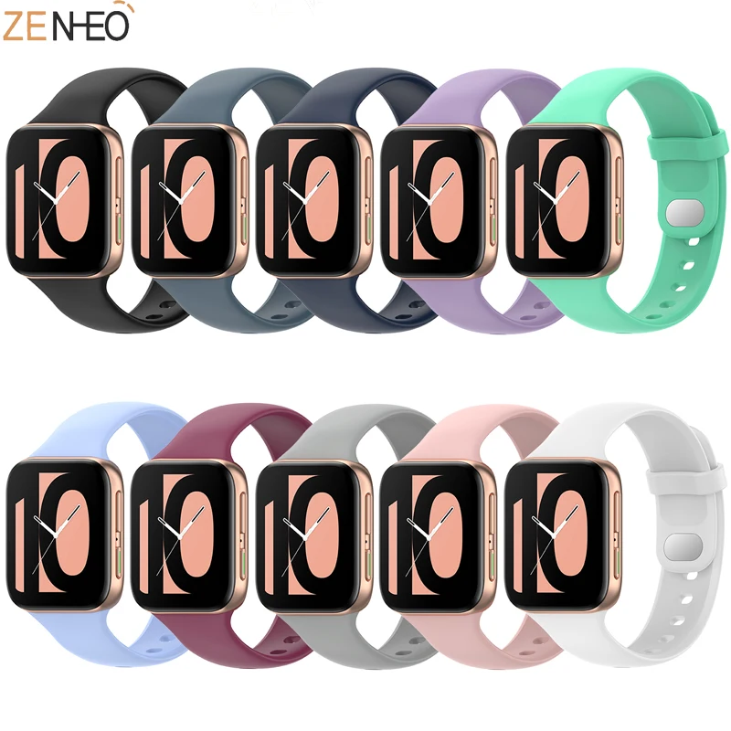 Cinturino Sportivo In Silicone Stile Ufficiale Per Oppo Smart Cinturino Colorato Cinturino Sportivo Cinturino Sportivo Accessori Per Orologi Oppo