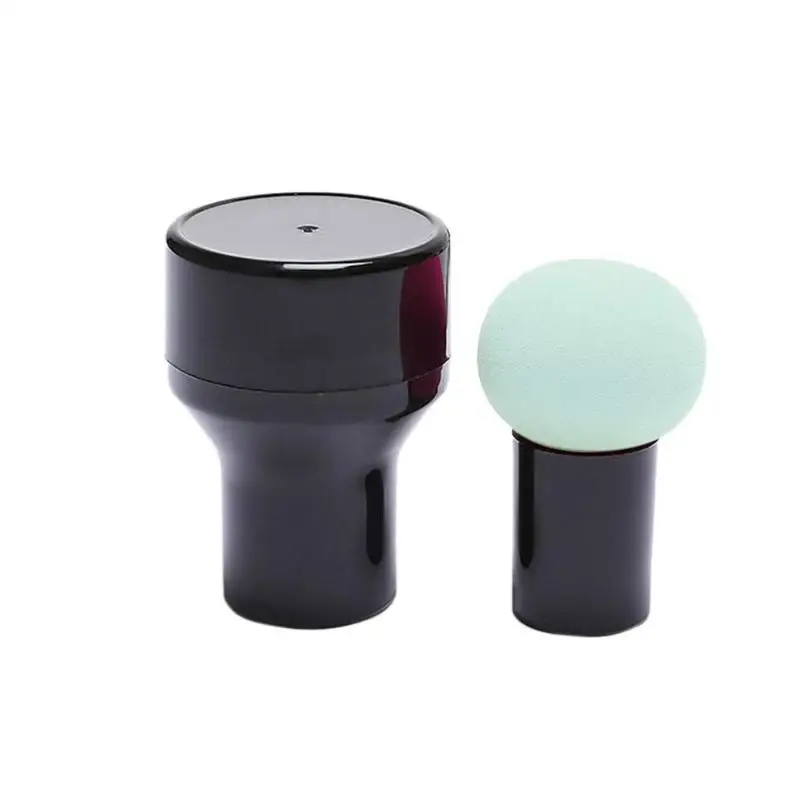 1PC Handheld Mini Makeup Sponge Make Up Cosmetic Puff Foundation Concealer Smooth Soft Powder Puff Sponge Brushes Tools - Цвет: Зеленый
