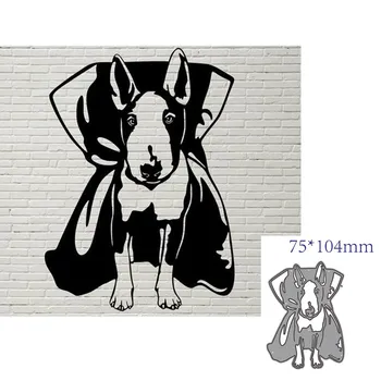 

metal cutting dies cut die mold Animal dog decoration Scrapbook paper craft knife mould blade punch stencils dies