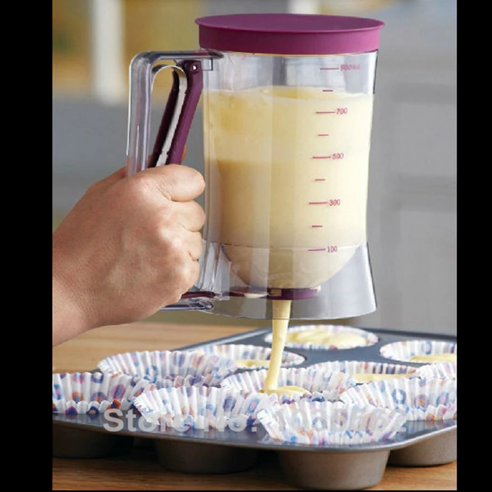 Измерительная чашка для выпечки торт тесто Воронка тесто Крем Диспенсер Тесто жидкость дистрибьютор кухонный инструмент для выпечки