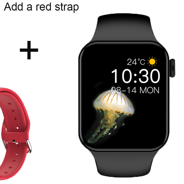 IWO Series 7 Smartwatch Smart Watch Body Temperature 44 MM Sport Smart Watches Men Women Gift For Android IOS + Box