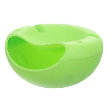 

Double Layer Lazy Detachable Snack Storage Box with Mobile Phone Holder Function