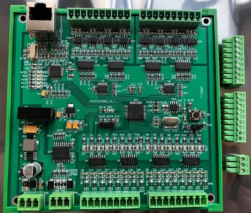 

Digital IO module Isolated 16 in 16 out RS485 Ethernet Communication Acquisition Control Board