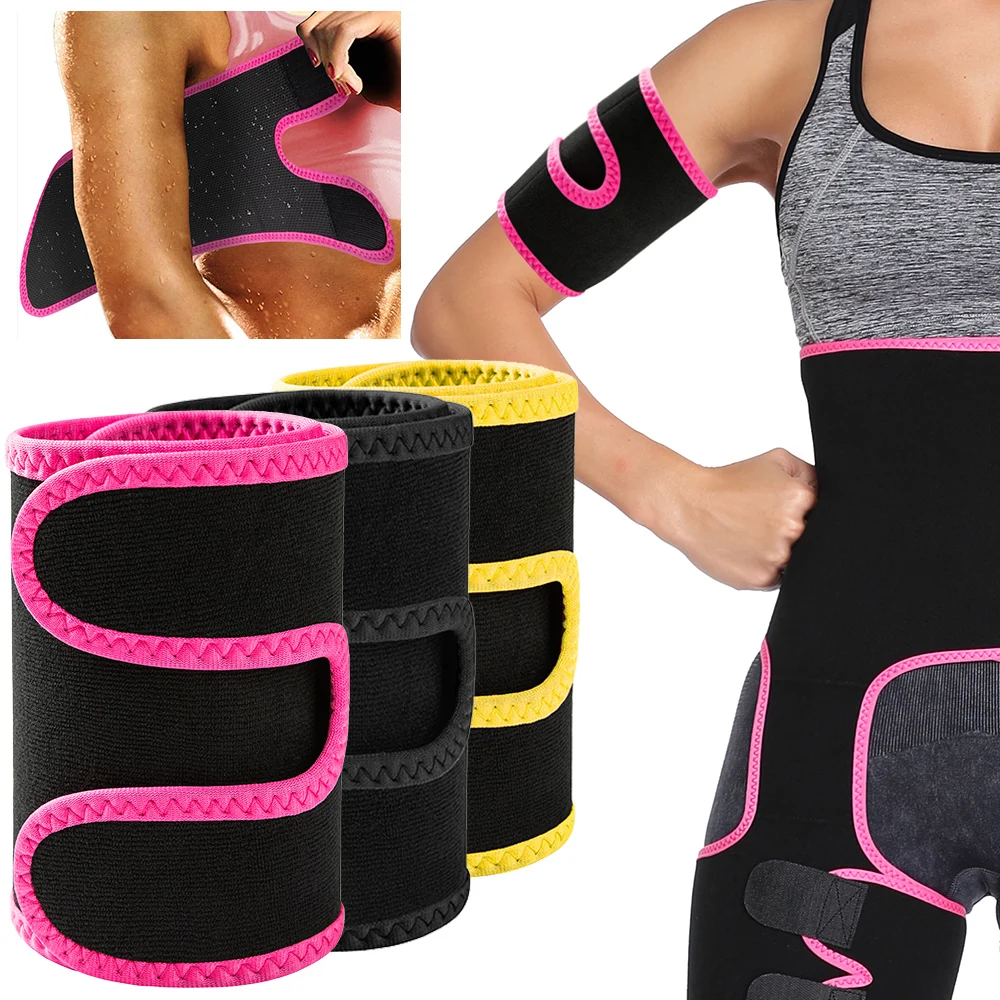 Women Neoprene Sauna Sweat Arms Slimming Compression Arm Shaper