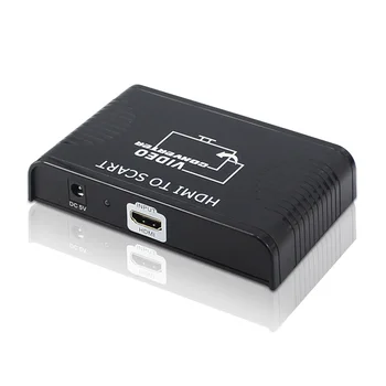 

Full HD 1080P Video Converter Audio Adapter Projector HDTV Monitor SCART To HDMI 3 In 1 Durable High Definition Led Mini Digital
