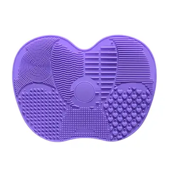 

New Foundation Makeup Brush Scrubber Board Silicone Makeup Brush Cleaner Pad Make Up Washing Brush Gel Cleaning Mat Hand Tool