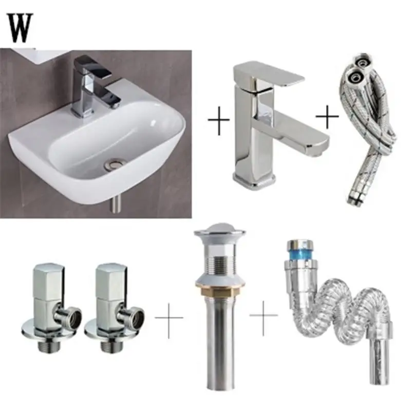 Lavatorio Wastafel Sobre Encimera Black Bagno Salle De Bain Vanity Pia Para сосуд раковина для ванной Lavabo Cuba Banheiro умывальник - Цвет: Number 15