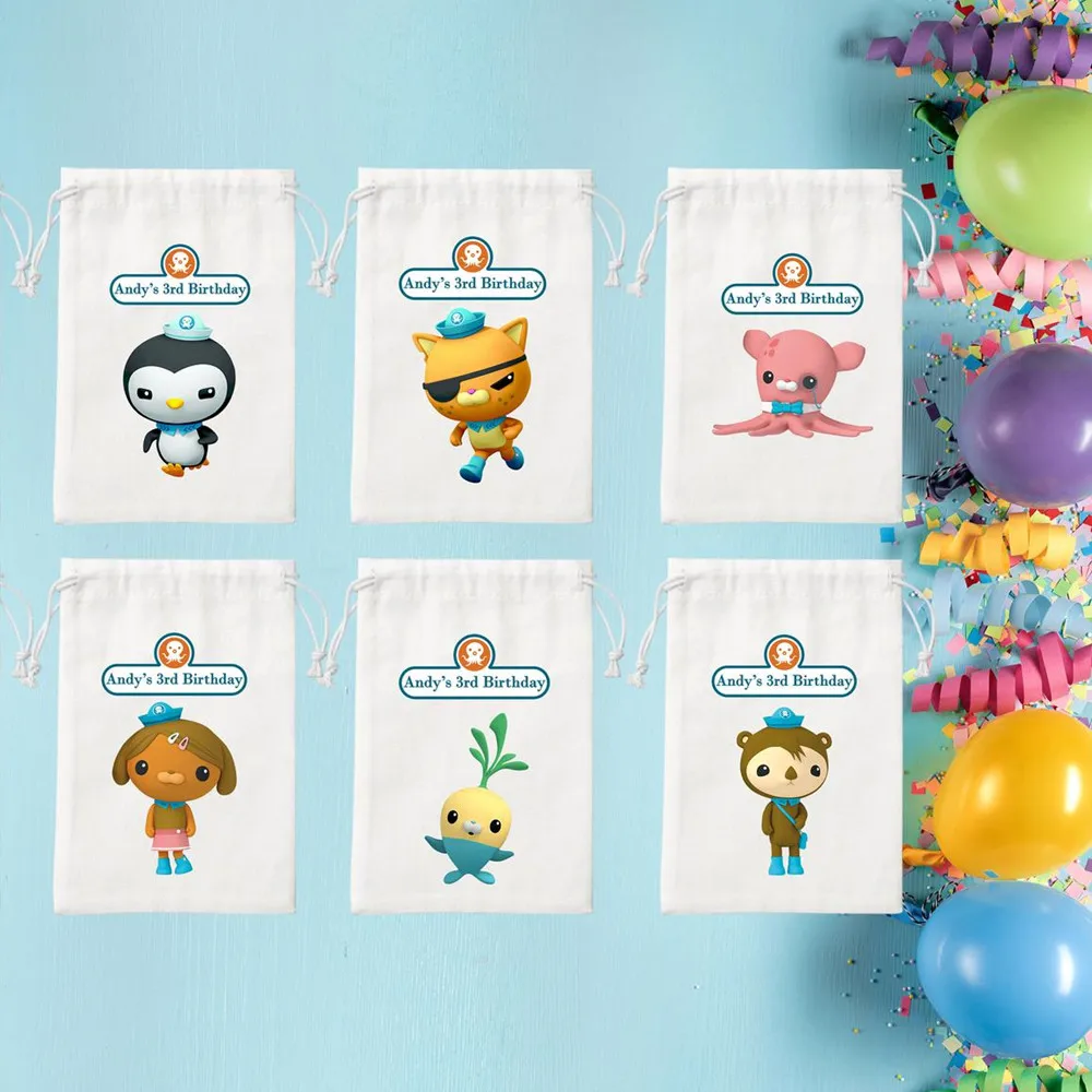 

Персонализированные сумки для подарков на день рождения, 12 шт.