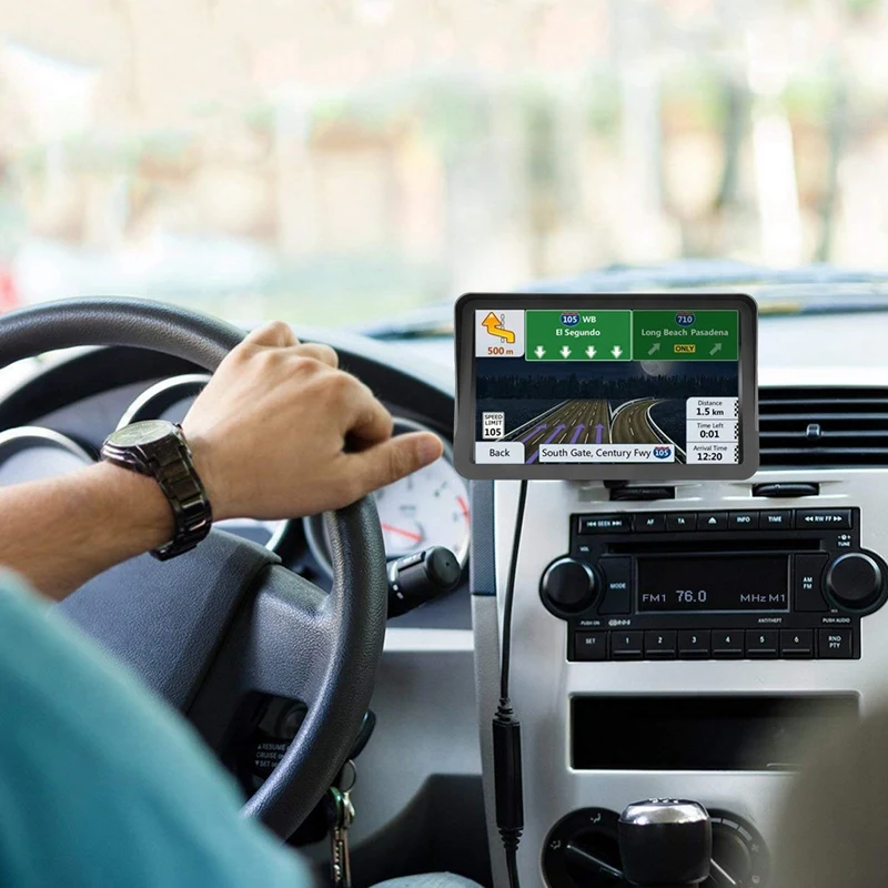 Новинка T20 9 дюймов Hd Автомобильный Gps навигатор Fm Bluetooth Встроенная навигационная карта ОЗУ 256 МБ+ ПЗУ 8 ГБ для грузовиков Gps навигаторы автомобильные