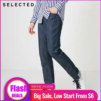 

SELECTED New Men's Denim Pants Trendy Casual Stretch Slim Fit Jeans C | 419132549