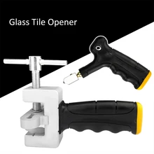 Ручной Резак для стеклянной плитки с черной ручкой открывалка для стеклянной плитки Высокое качество Многофункциональный резак