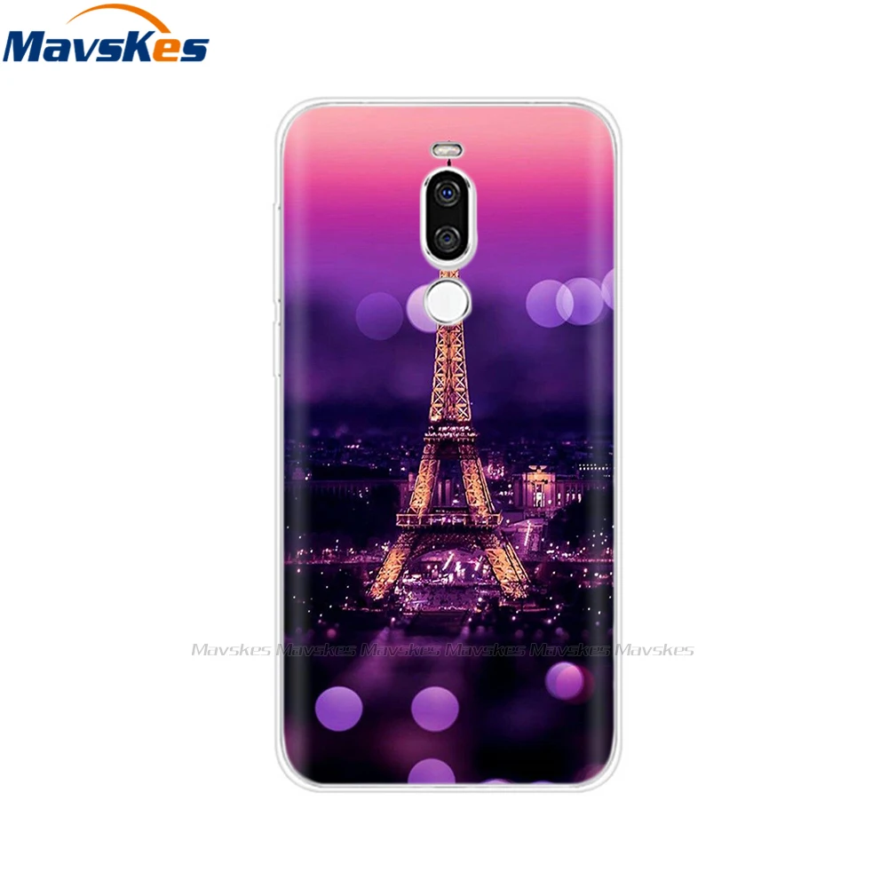 Cases For Meizu Back Cover For Meizu X8 X 8 Flowers Cat Patterned Phone Shell Cover Soft TPU Silicone Protective Cases Fundas Coque For Meizu X8 cases for meizu black Cases For Meizu