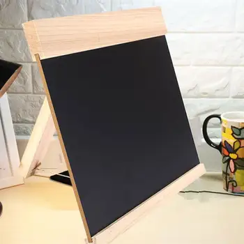 

Message Board Cafe Desktop Restaurant Home Decor Cedarwood Scaffolding Multifunctional Creative Memo Board Table Card Upright