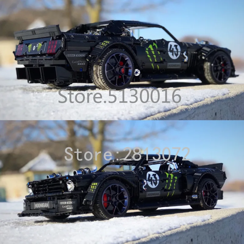 Technic 10265 Forded Mustanged GT автомобильный набор 3000+ шт. Creator MOC модель строительные наборы блоки кирпичи развивающие игрушки 21047
