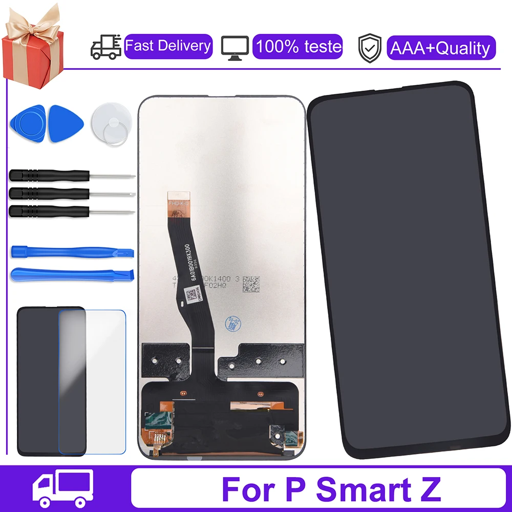

6.59'' No Dead Pixel Display For Huawei P Smart Z LCD Display Touch Screen Digitizer Assembly For P Smart Z STK-LX1 Repair Parts