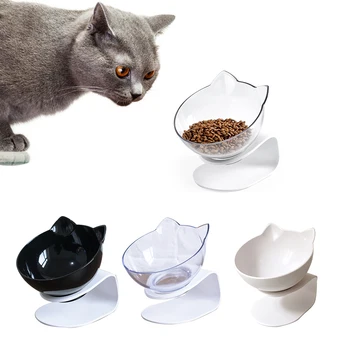 

Non-slip Cat Bowls Double Bowls with Raised Stand Pet Food and Water Bowls for Cats Dogs Feeders Pet Supplies Dog Accessories