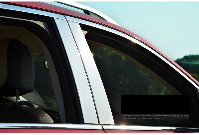 Нержавеющая сталь внешний подоконник крышка планки для ford kuga 2012 2013