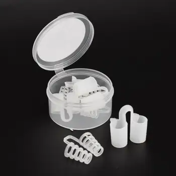 

8PCS/SET Anti Snore Silicone Nose Clip Stop Snoring Tool Stopper Sleeping Aid Device Dropshipping ON SALE！！