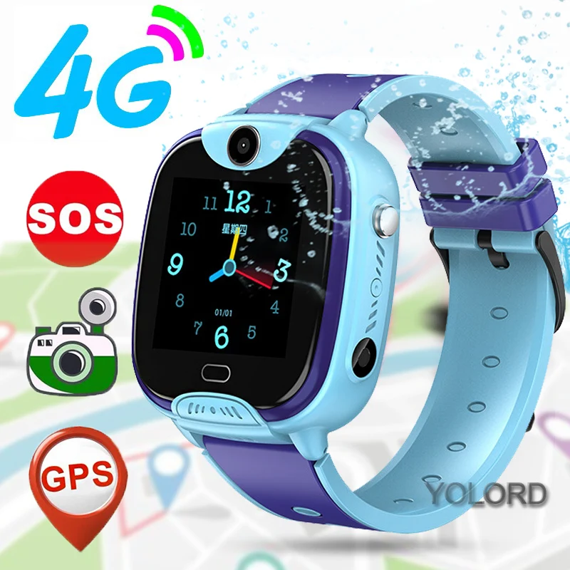 4G High Quality Beautiful Kids Smart Watch Video Call IP67 Waterproof Wifi LBS+GPS Tracker 4G High Quality Beautiful Kids Smart Watch Video Call IP67 Waterproof Wifi LBS+GPS Tracker