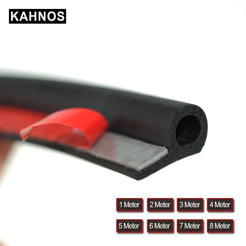

9 Shape Auto Rubber Seals Car Rubber Strip For Ford Focus 2 3 Mk2 Fiesta Ecosport Kuga Mondeo Mk4 Fusion Ranger Explorer