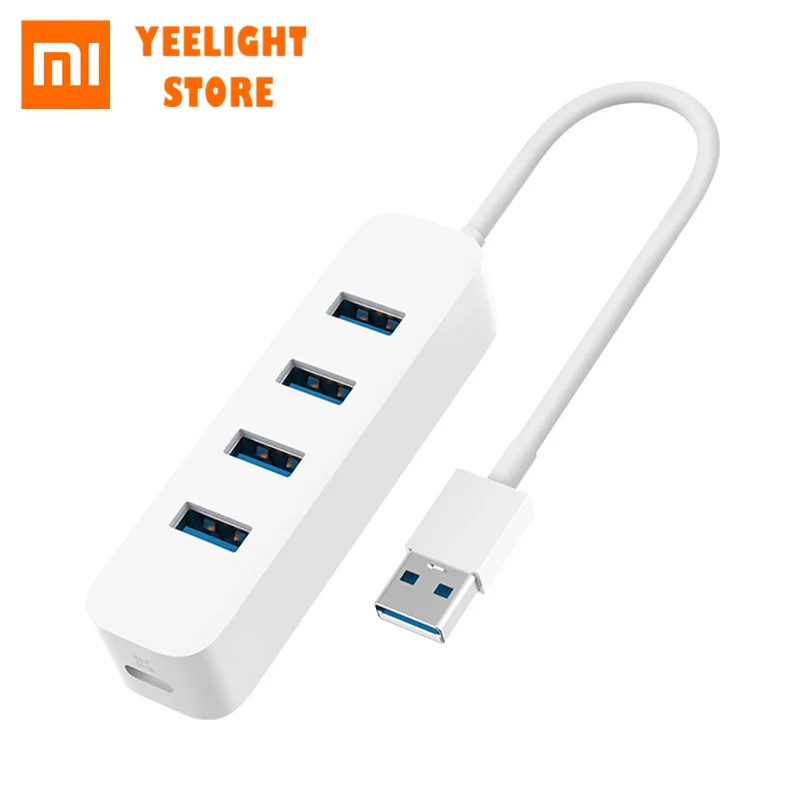 MI Mijia USB3.0 концентратор адаптер 4 универсальный порт 350 МБ/с./с макс USB 3 0 гигабитный