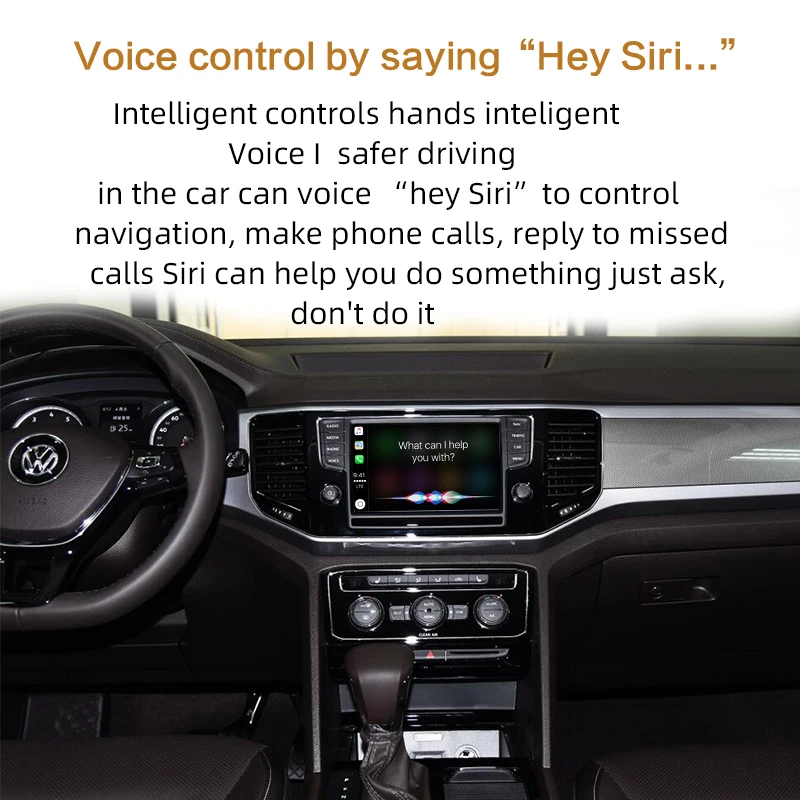 Sinairyu беспроводная Apple Carplay для Volkswagen Teramont 2015 2019 обновленная Android Авто зеркальная