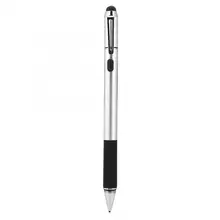 Серебряный активный емкостный стилус тонкий наконечник сенсорный экран ручка для мобильного телефона планшета