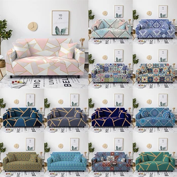 

Printed Pattern Stretch All-inclusive Sofa Cover General Furniture Home Decoration Sofa Protective Cover Living Room