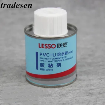 

1 bottle 100g 500g PVC glue adhesive UPVC water pipe glue hard PVC adhesive