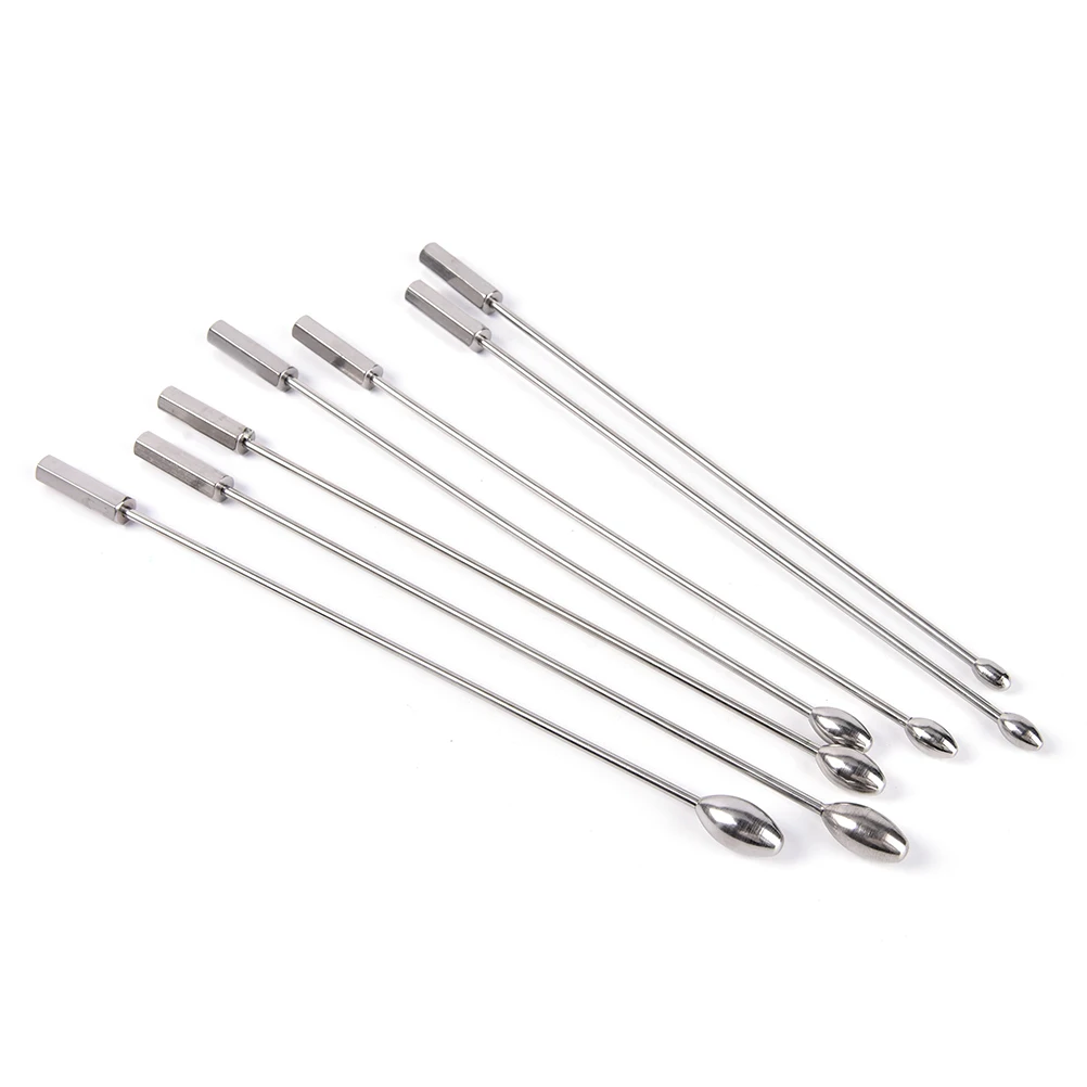 6/7/8/9/10/11/12mm Uretral Catheter for Men Urethra Gay Fetish Stainless Steel Penis Plugs Male Urethral Dilator Adult Products | Красота и