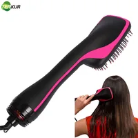 New Upgraded 3-IN-1 Hair Dryer Brush Electric Straight   One-Step   And Styler for Straightening Ion Blowdryer 1