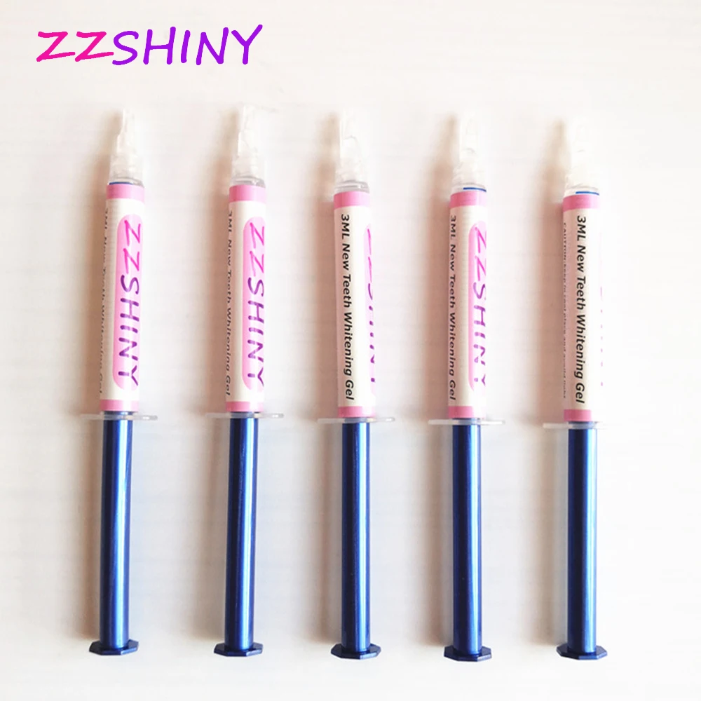 ZZSHINY 15 шт/10 шт/5 шт* 3 мл Профессиональный стоматологический отбеливающий гель для зубов 44% Перекись Отбеливание зубов гель для ухода за полостью рта