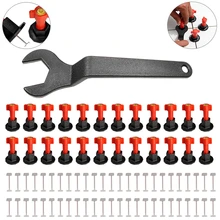75pcs Tile Level Wedges Bricks Spacers for Flooring Wall Tile Carrelage Leveling System Leveler Locator Spacers Plier Tools Set