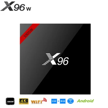 

Android 9.0 TV Box X96 W 1G 8G Amlogic S905W Quad Core Support 2.4 GHZ WIFI 4K Media Player 2G 16G