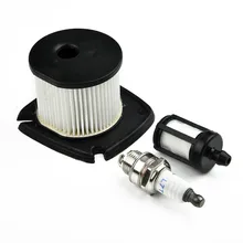 

3PCS Cartridge Style Air Filter Fuel Filter Spark Plug For Stihl BG56 Blower Engine Service Kit 4241 124 2800Garden Power Tool