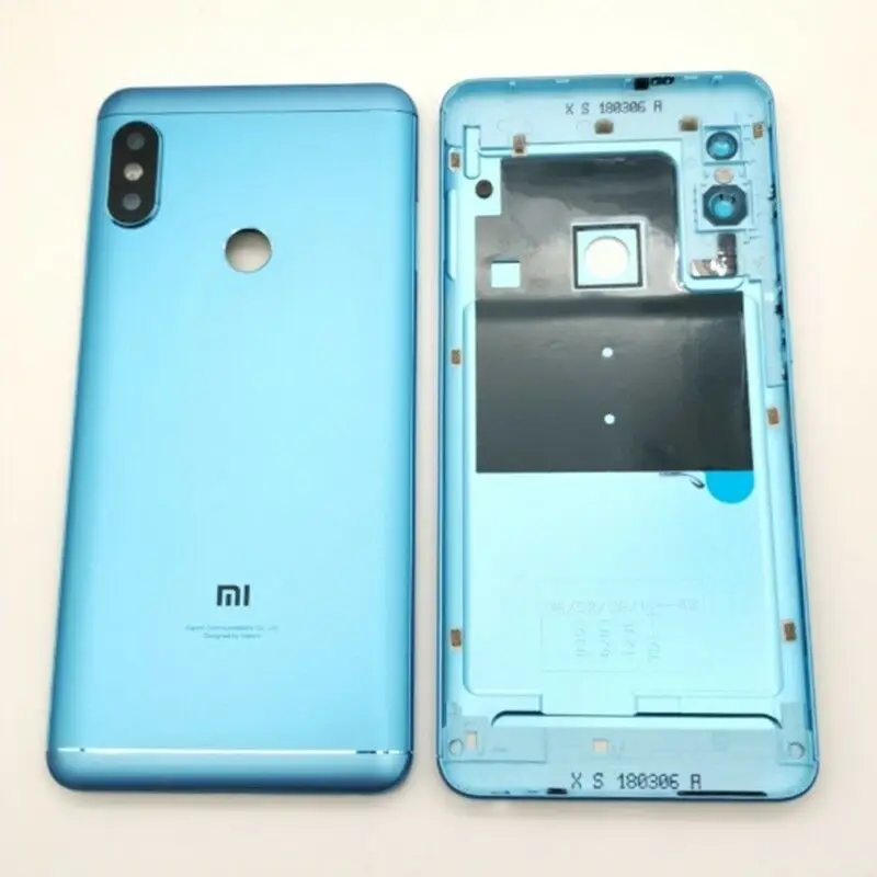 Для Xiaomi Redmi Note 5 крышка батареи задний чехол металлический задний корпус сменный части