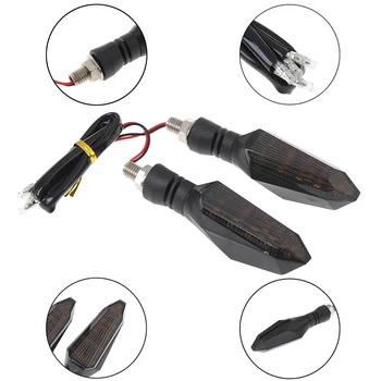 

1Pair LED Turn Signal Lamp Motorcycle Flasher 15 Led Motorbike Indicator Light