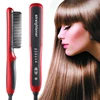 Hair Straightener Brush Hot Comb Ionic Straightening Brush with Anti Scald Fast Ceramic Heating Portable Hot Straightening Comb 1