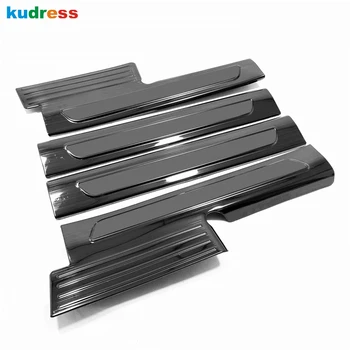 

For Hyundai Santa Fe 2019 2020 Auto Accessories Stainless Steel Inner Door Sill Pedal Scuff Plate Protector Car Sticker Styling