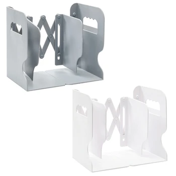 

Retractable Bookends For Shelves Book Support Stand Bookshelf With Pen Holder Adjustable Bookends Book Rack Folder Book Stoppers