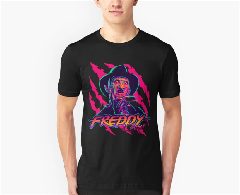 Классическая Черная Футболка Freddy Krueger Stayrad подарок для мужчин и женщин. размера