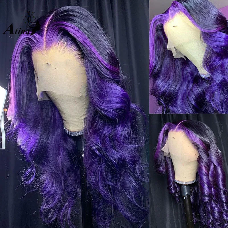 ombre colorful wigs