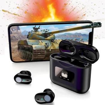 

ANC TWS OLED Display True Active Noise Cancelling Wireless Bluetooth Earphone Earbud Bluetooth 5.0 In-Ear Earphones