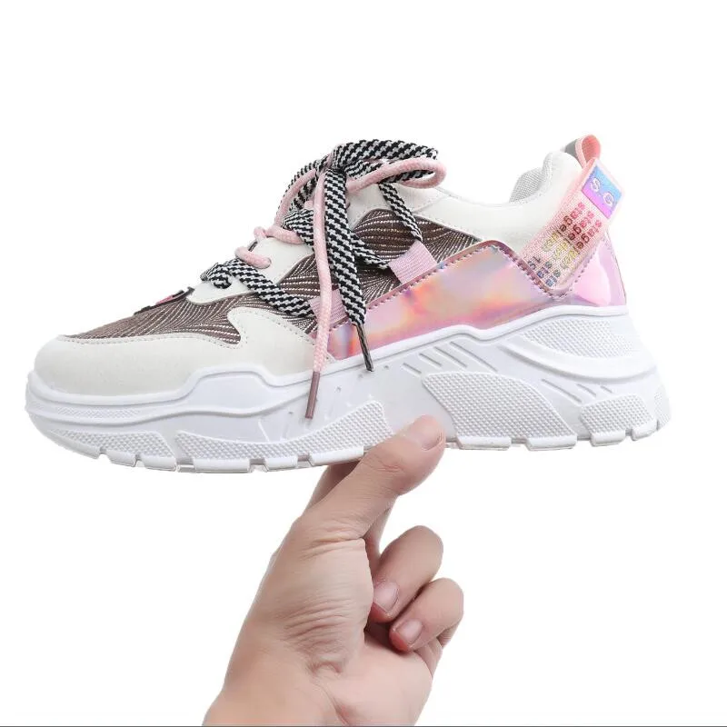 Кроссовки; Брендовая обувь из сетчатого материала Deportivas Кроссовки Zapatillas zapatos mujer дышащая scarpe donna спортивные Для женщин ботинок Homme