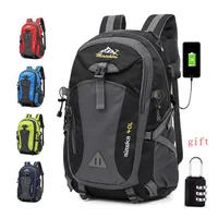 Anti-theft Mountaineering Waterproof Backpack Men Riding Sport Bags Outdoor Camping Travel Backpacks Climbing Hiking Bag For Men 1