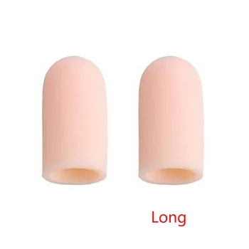 

1 Pair Protective Case Finger Protector Reusable Foot Multifunctional Pain Relief Silicone Gel Guard Hand Care Tube Bandage Toe