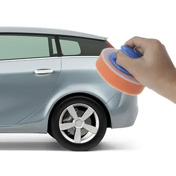 

6Pcs/Set Car Wax Wash Polish Pad Sponge Cleaning Foam Kit Gripper Handle Car-Styling